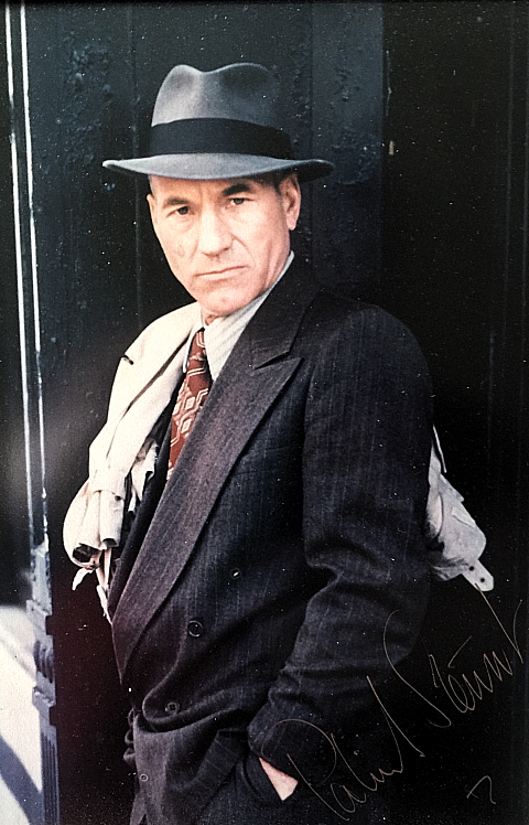 Framed photo "Sir Patrick Stewart" - Autographed Framed photo "Sir Patrick Stewart" - Autographed