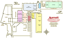 Indianapolis Marriott East Floor Layout
(click for full size image)